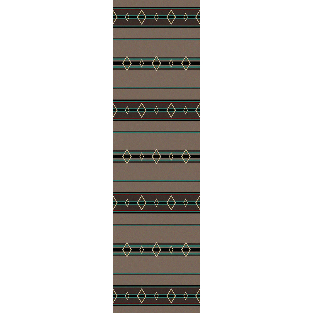 Old Timer - Turquoise American Dakota Rugs