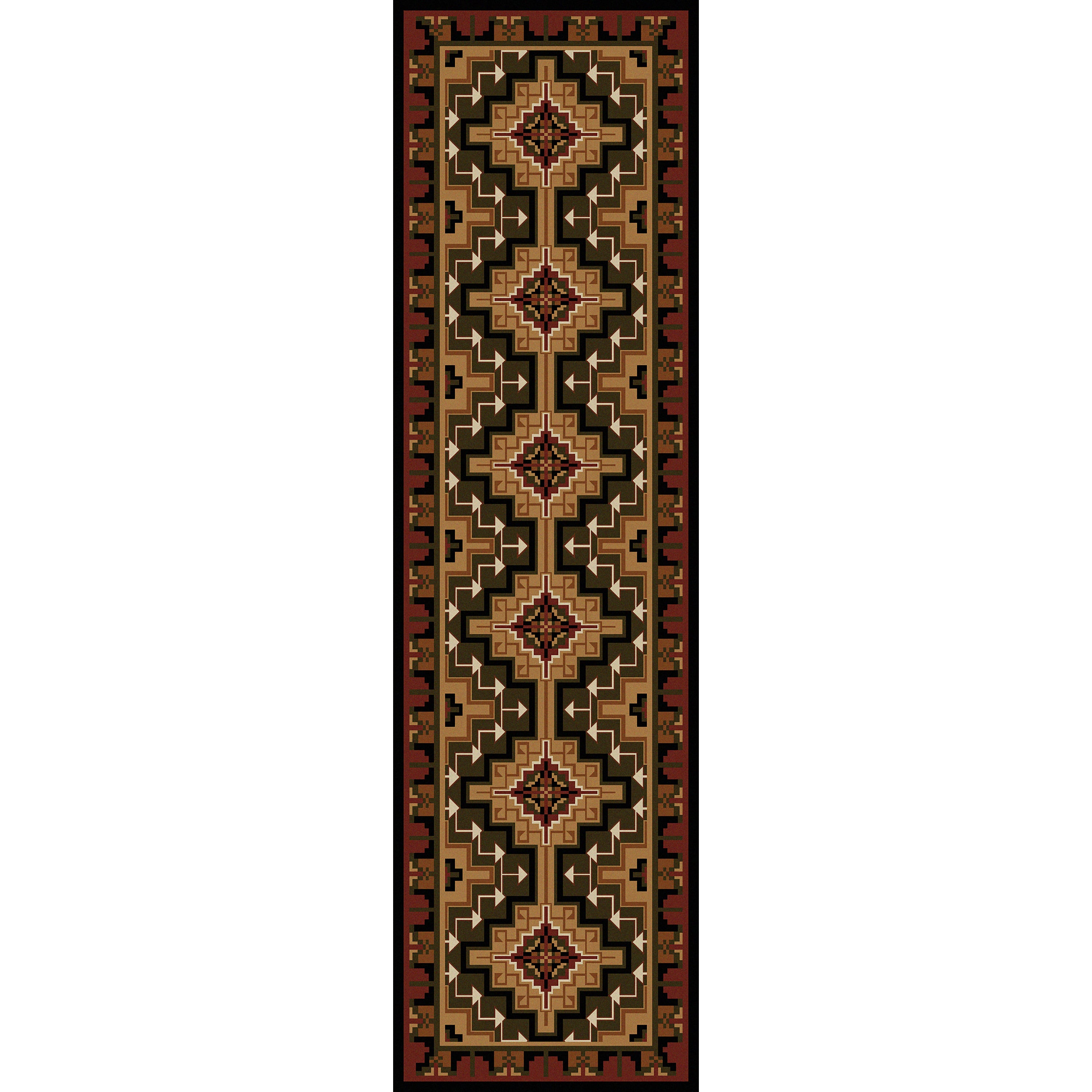 Hill Country - Red American Dakota Rugs