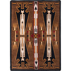 Horse Thieves - Brown American Dakota Rugs