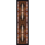 Horse Thieves - Brown American Dakota Rugs