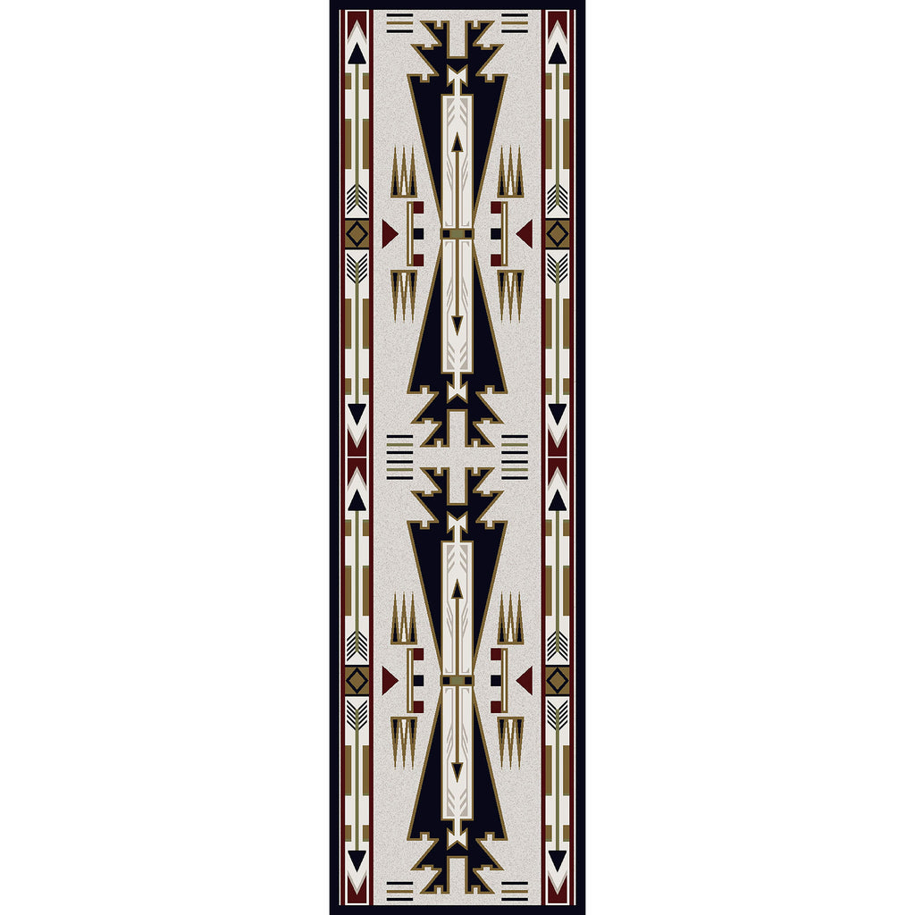 Horse Thieves - Natural American Dakota Rugs