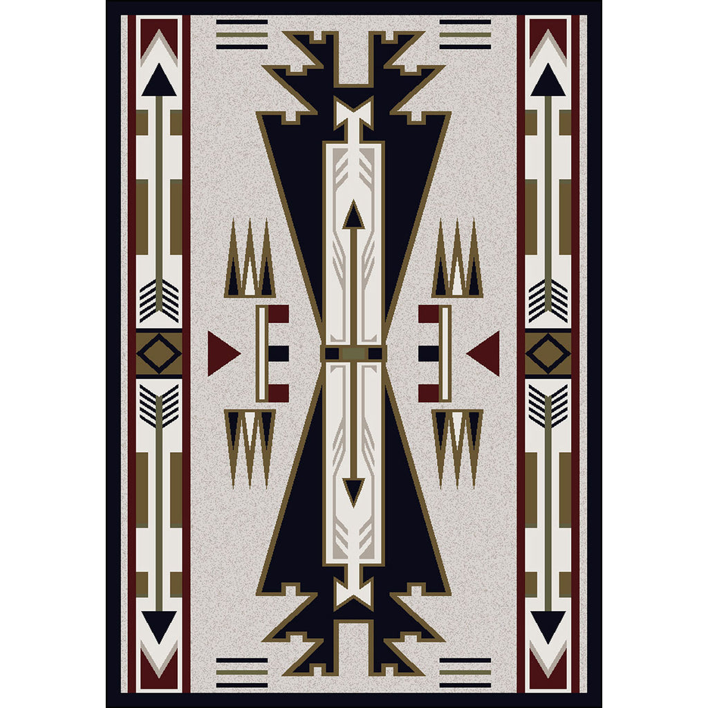 Horse Thieves - Natural American Dakota Rugs