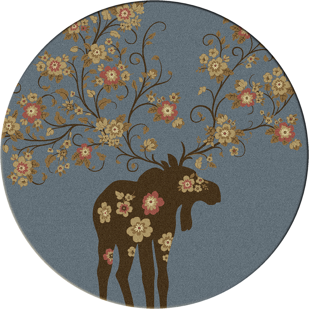 Moose Blossom American Dakota Rugs