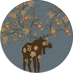 Moose Blossom American Dakota Rugs