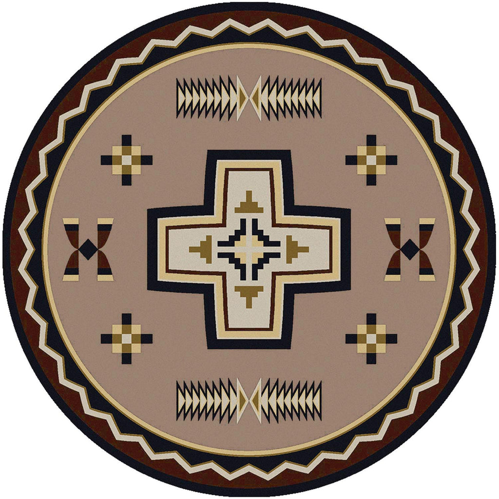 Saint Cross - Taupe American Dakota Rugs