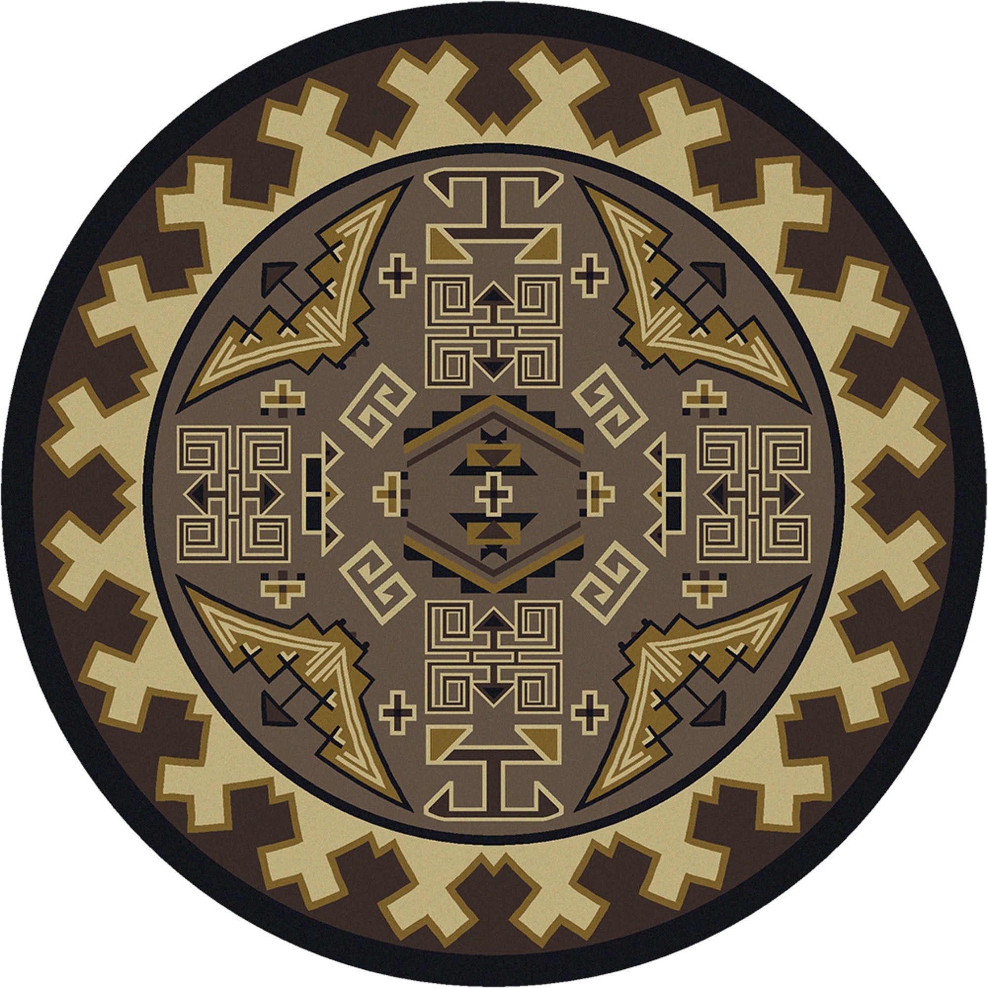 Trader Blanket - Sand American Dakota Rugs