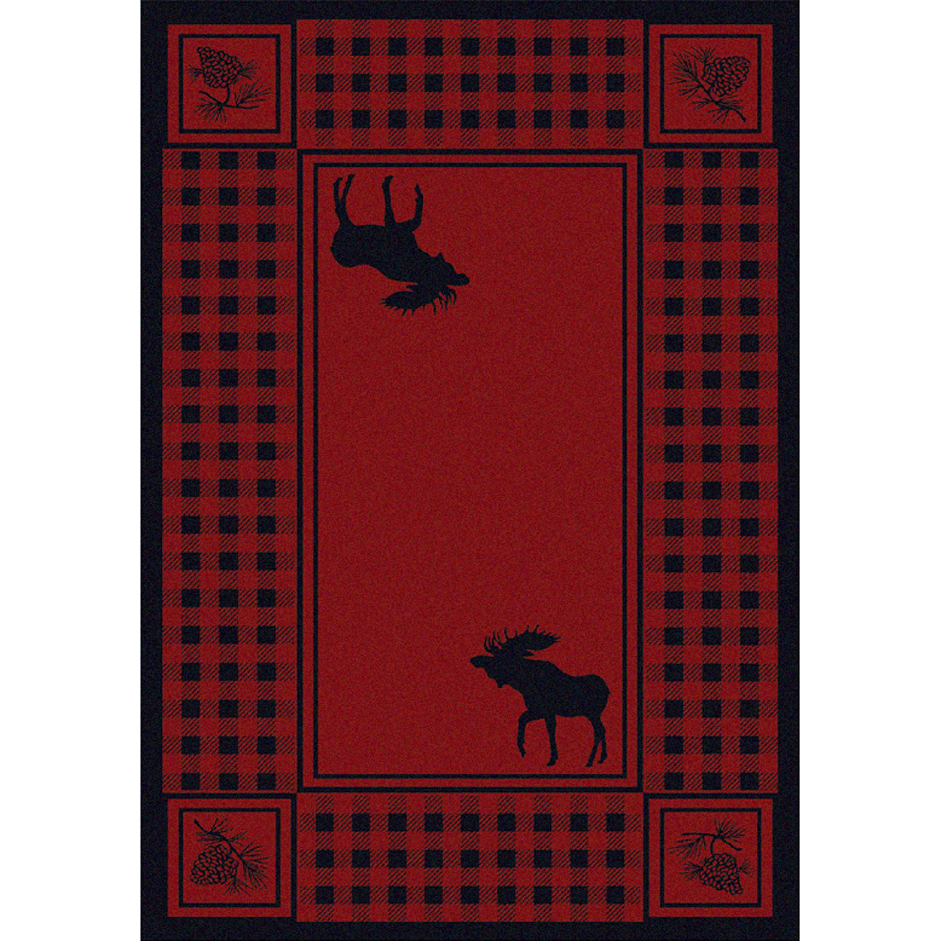 Moose Refuge American Dakota Rugs