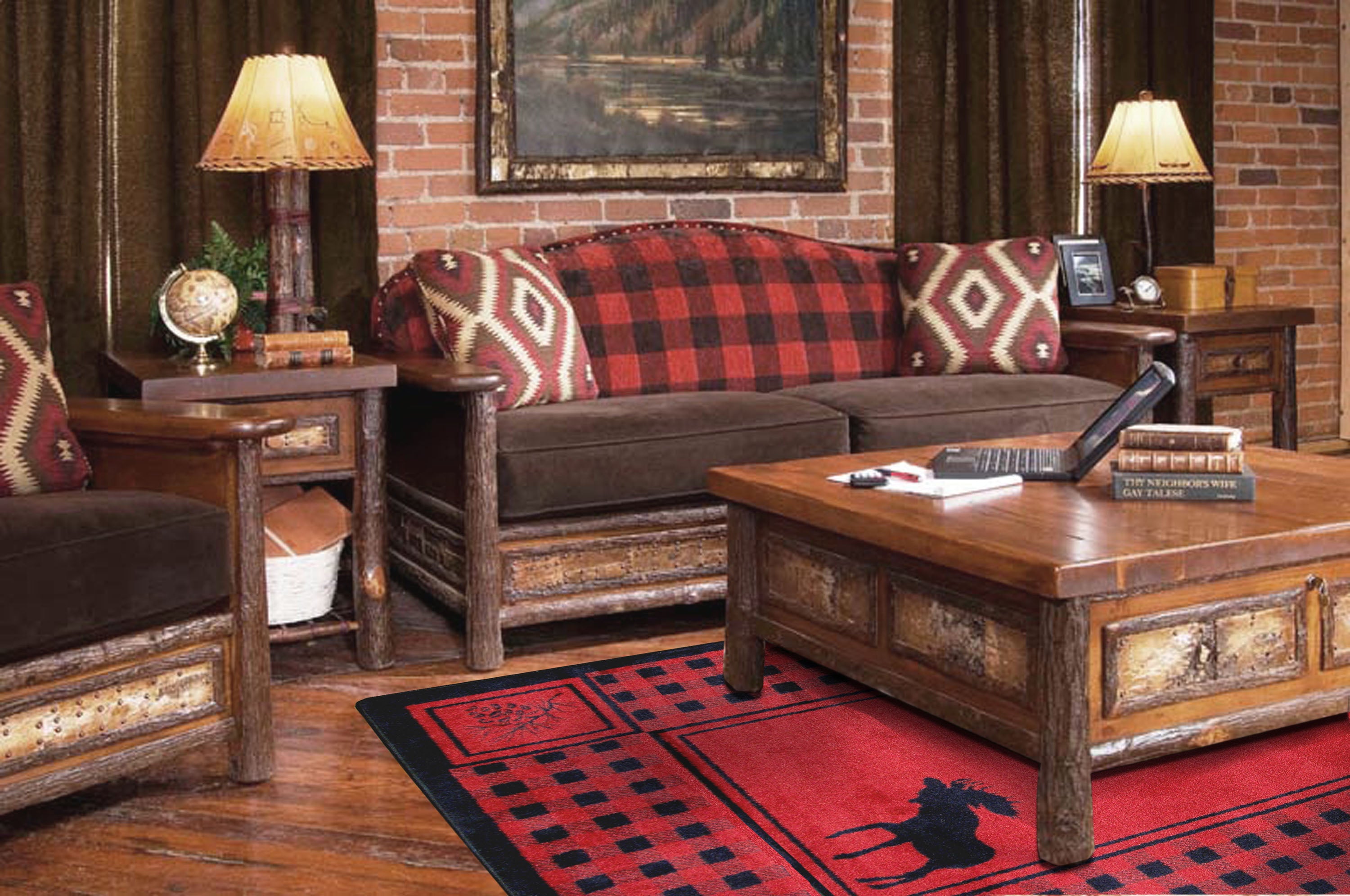 Moose Refuge American Dakota Rugs
