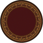 Cimarron - Red American Dakota Rugs