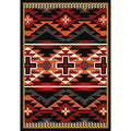 Rustic Cross - Black American Dakota Rugs