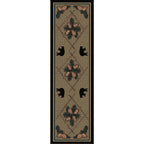 Pine Cone Bears American Dakota Rugs