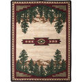 Autumn Point - Wine American Dakota Rugs