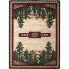 Autumn Point - Wine American Dakota Rugs