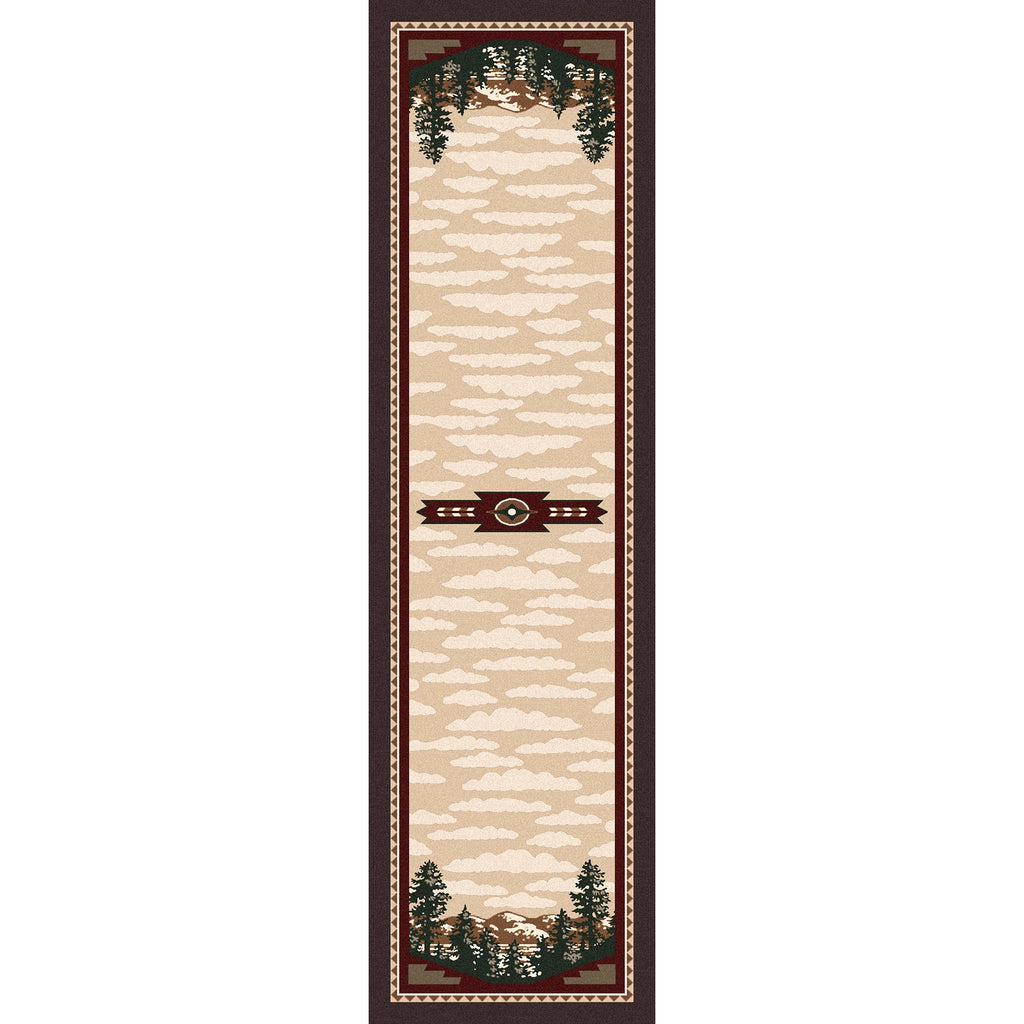 Autumn Point - Wine American Dakota Rugs