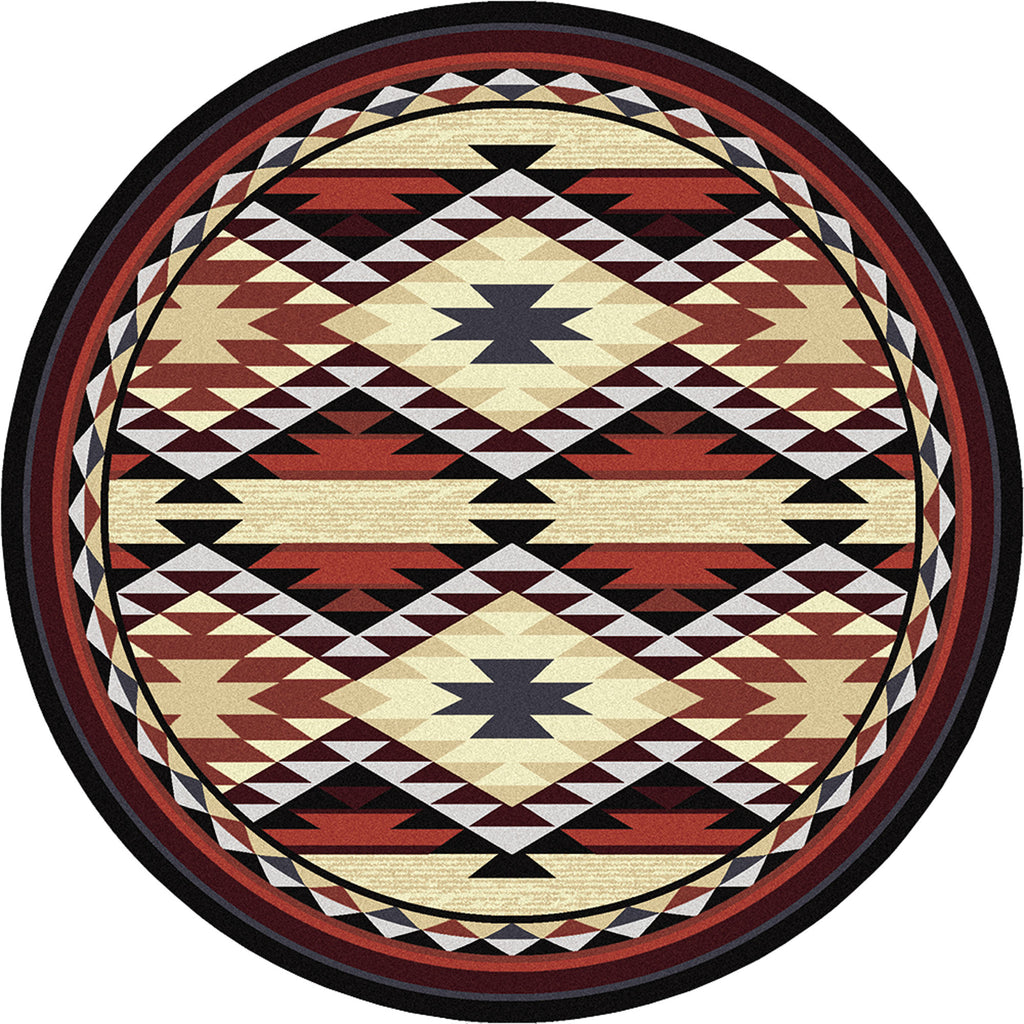 Diamond Rio - Rust American Dakota Rugs