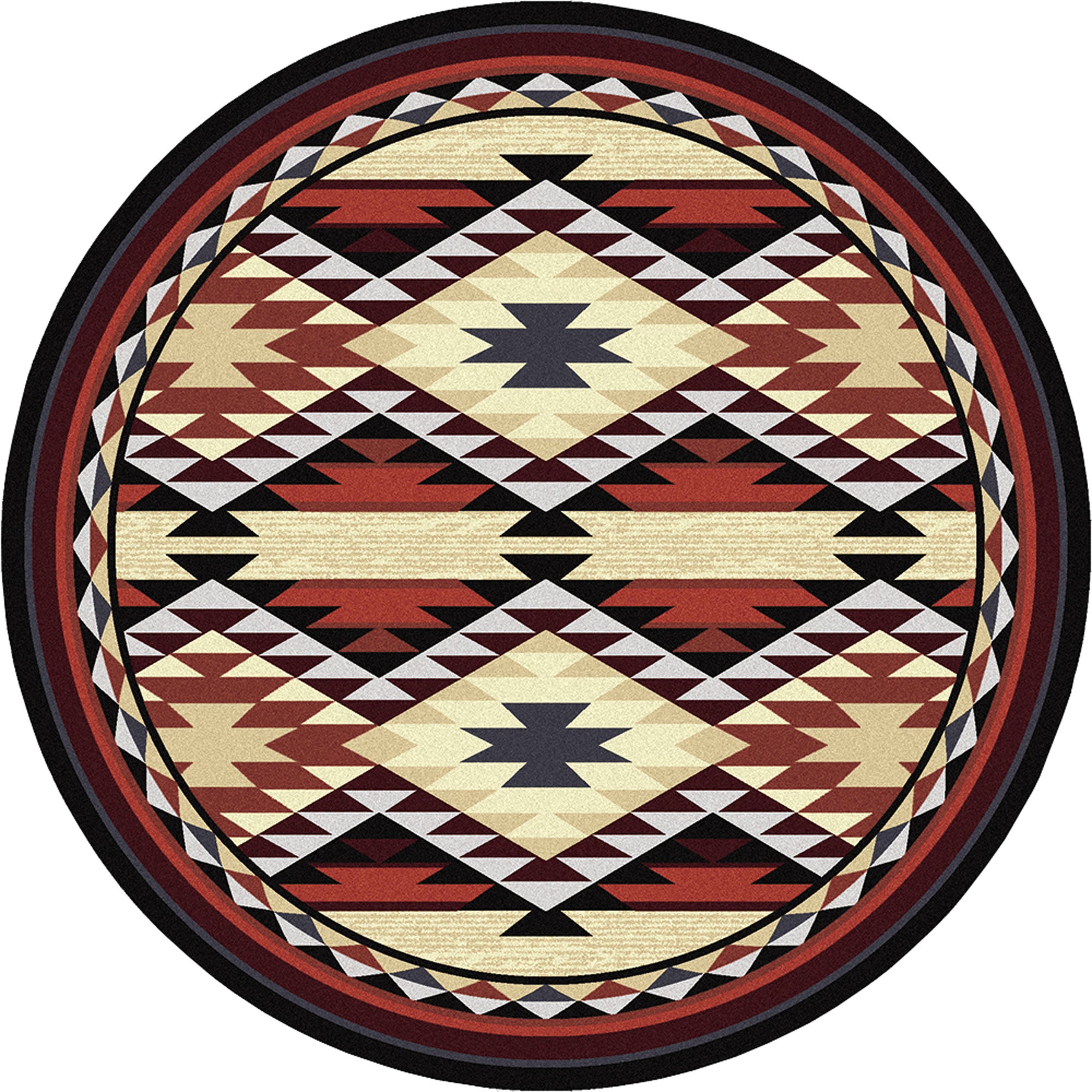 Diamond Rio - Rust American Dakota Rugs