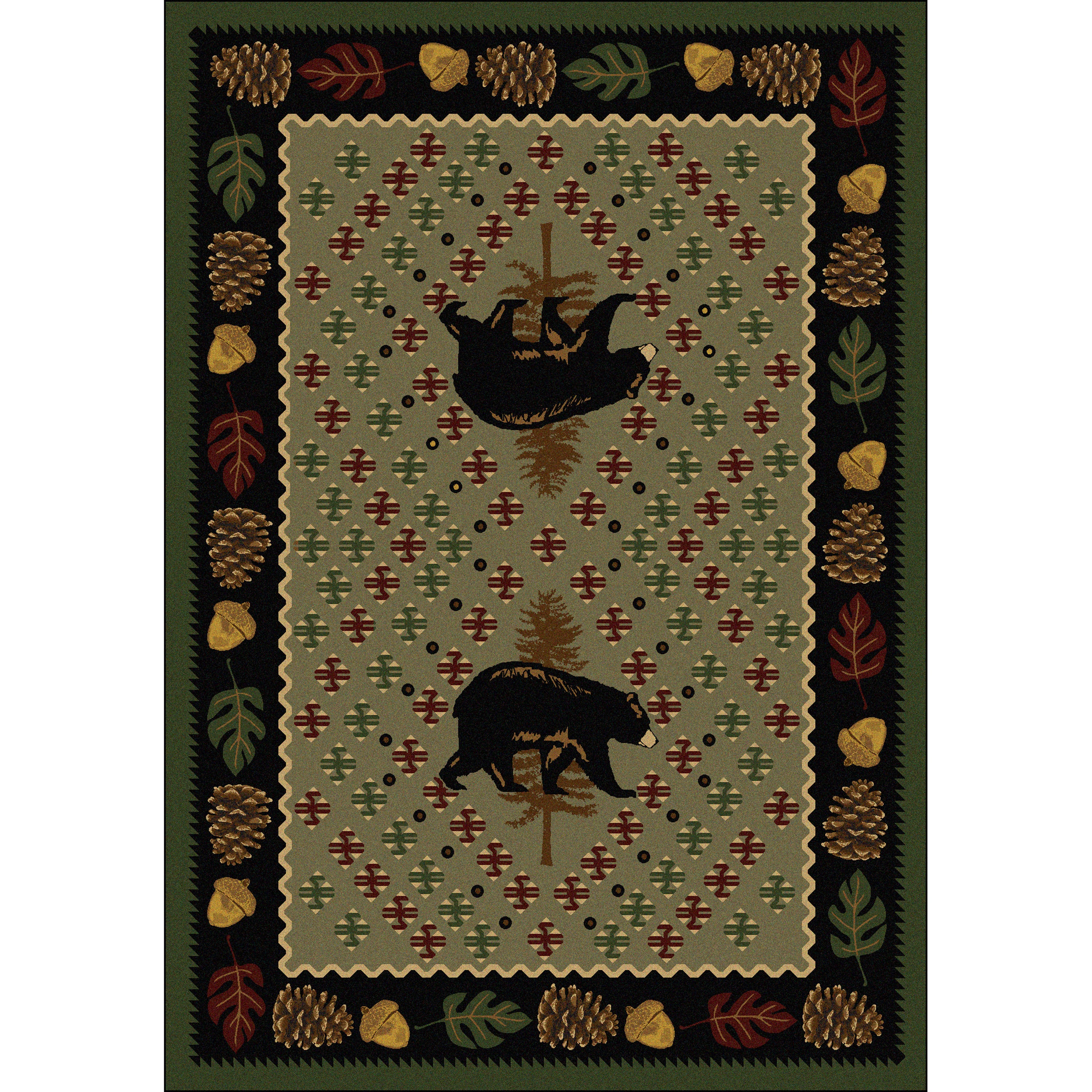 Patchwork Bear American Dakota Rugs