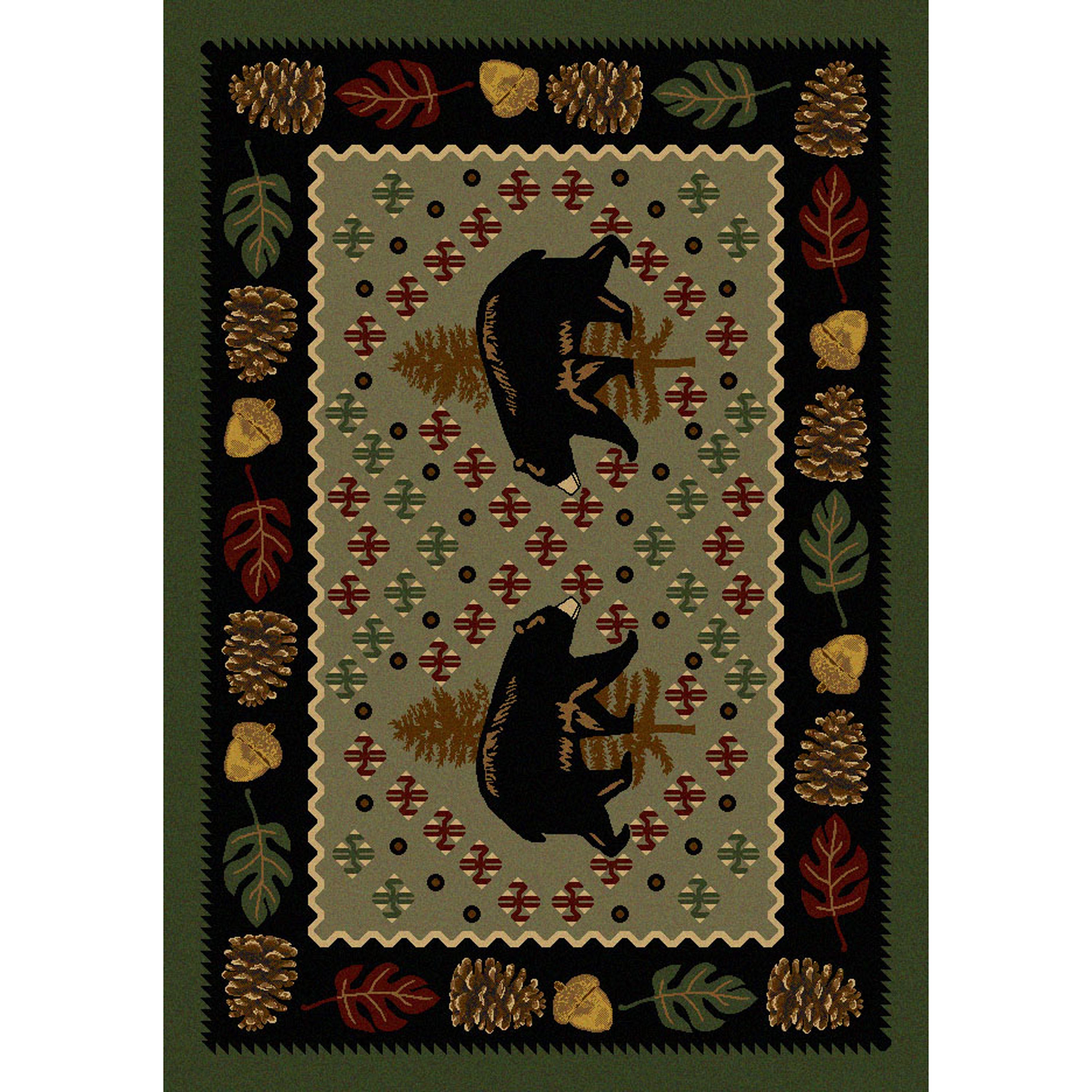 Patchwork Bear American Dakota Rugs