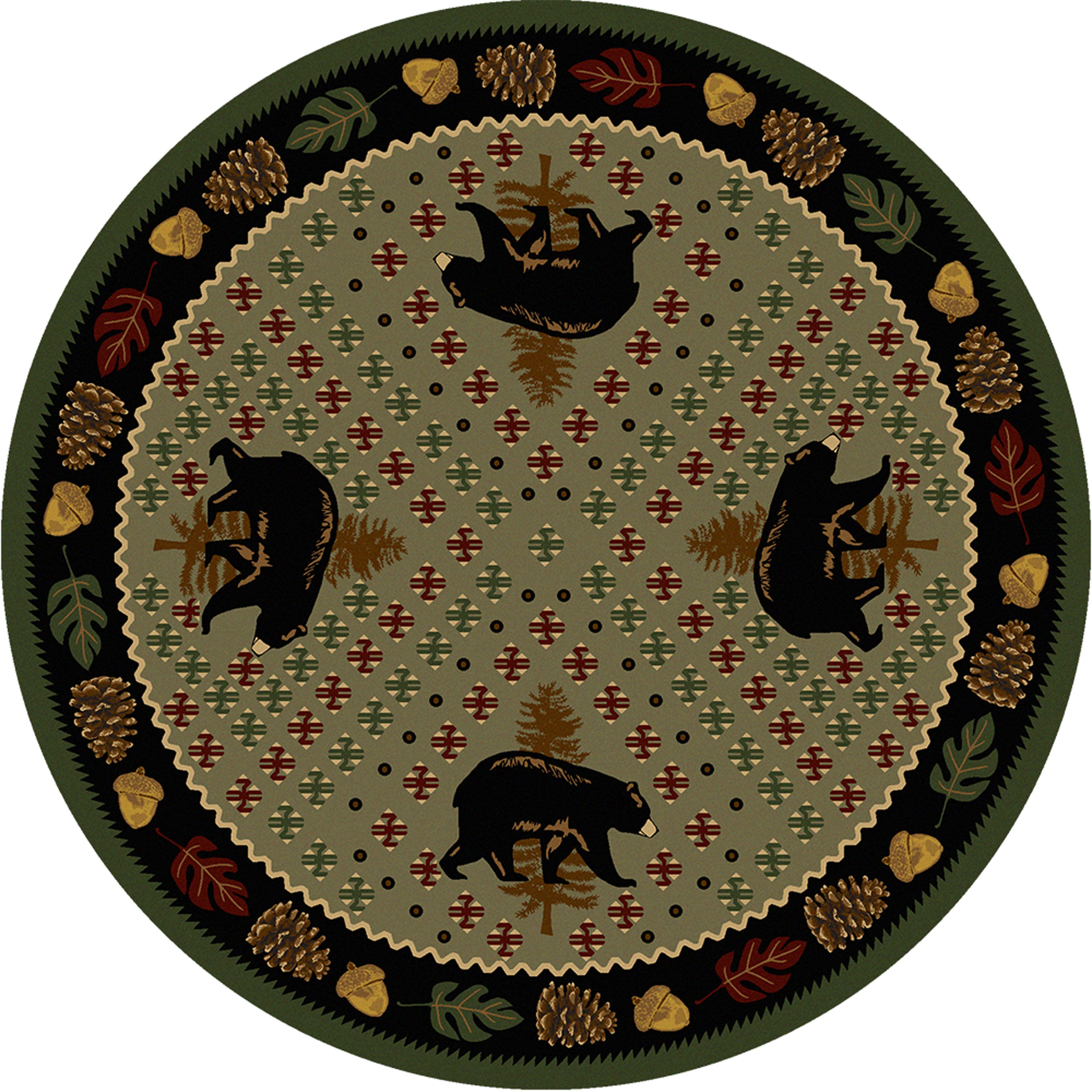 Patchwork Bear American Dakota Rugs
