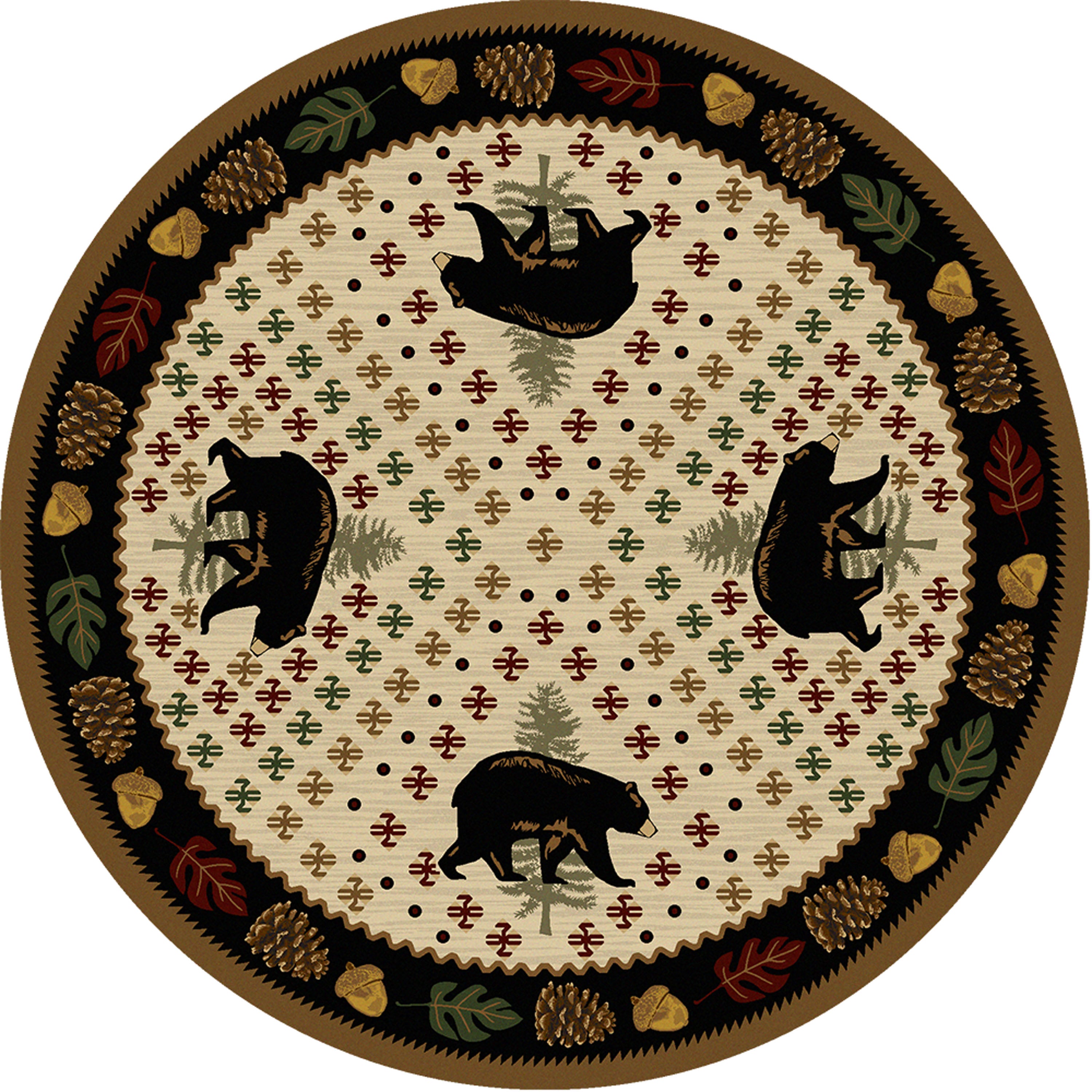 Patchwork Bear American Dakota Rugs