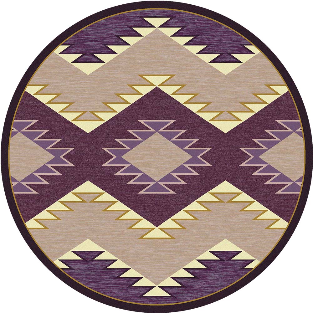 Plum Heritage - Raspberry American Dakota Rugs