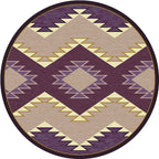 Plum Heritage - Raspberry American Dakota Rugs