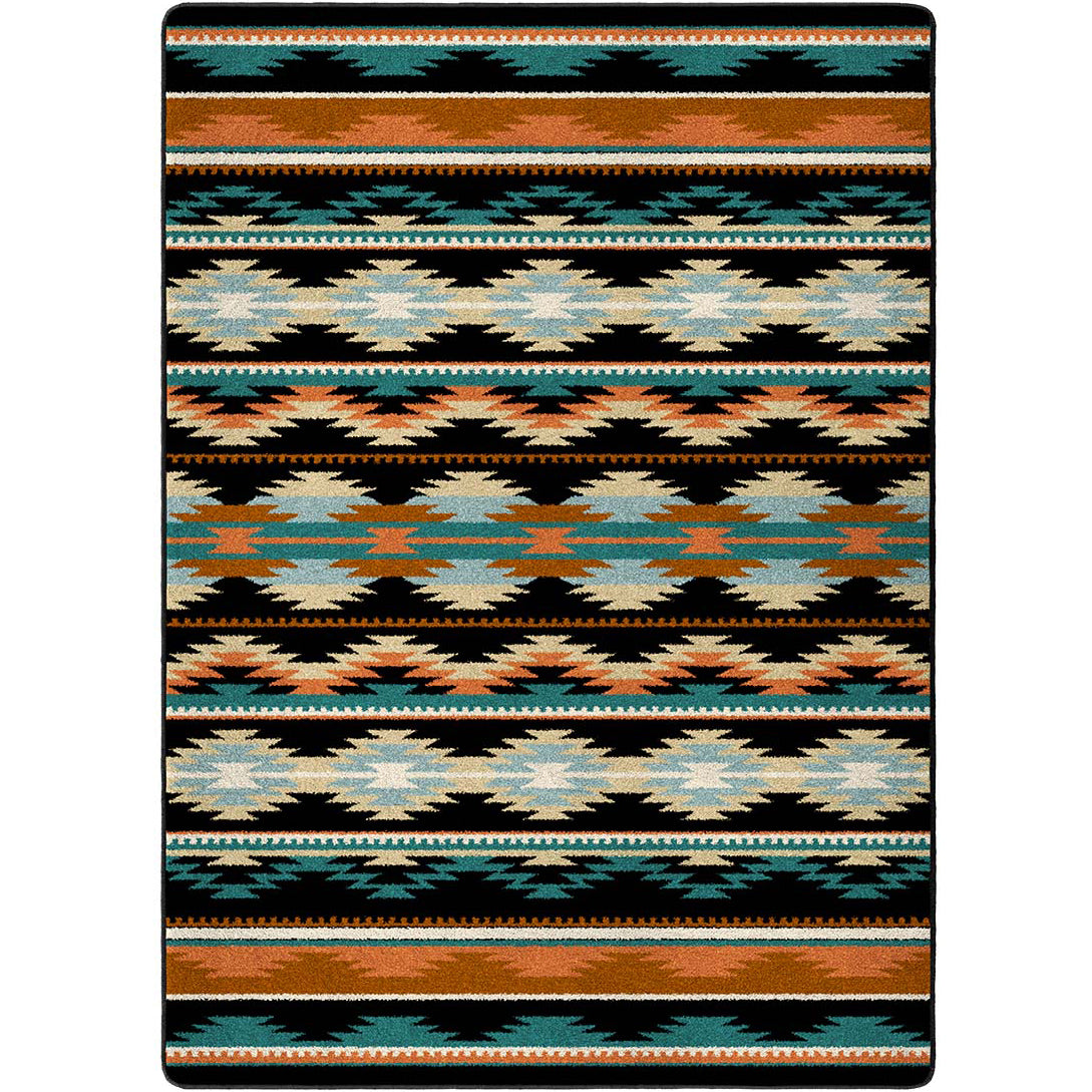 Medicine - Dark American Dakota Rugs