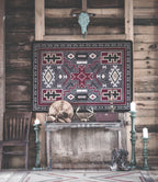 Double Cross - Gray American Dakota Rugs