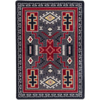 Double Cross - Gray American Dakota Rugs