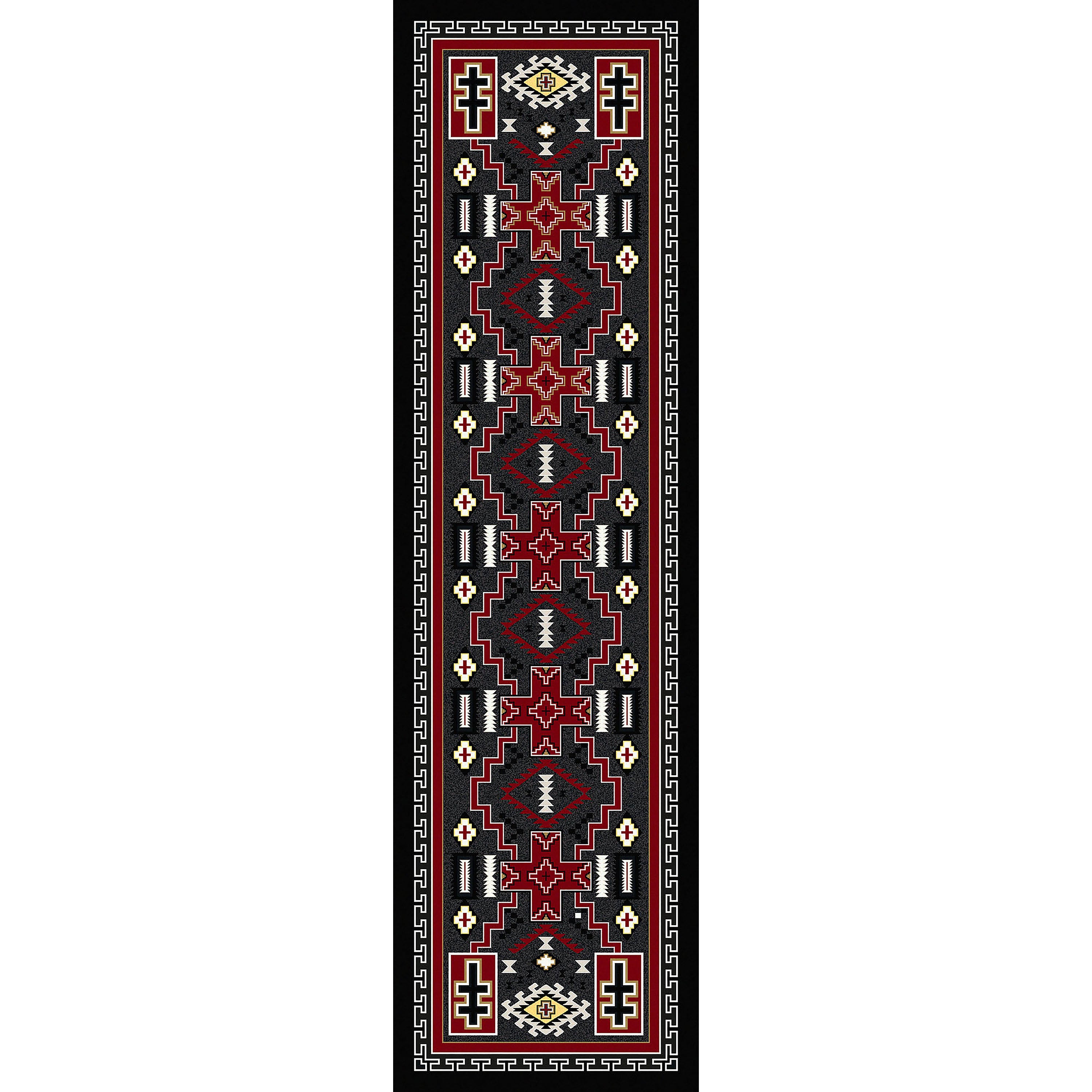 Double Cross - Gray American Dakota Rugs