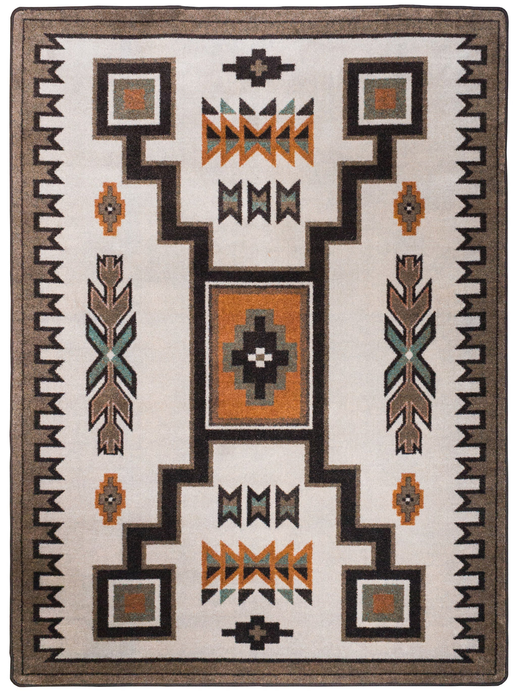 Old Crow - Worn Saddle American Dakota Rugs