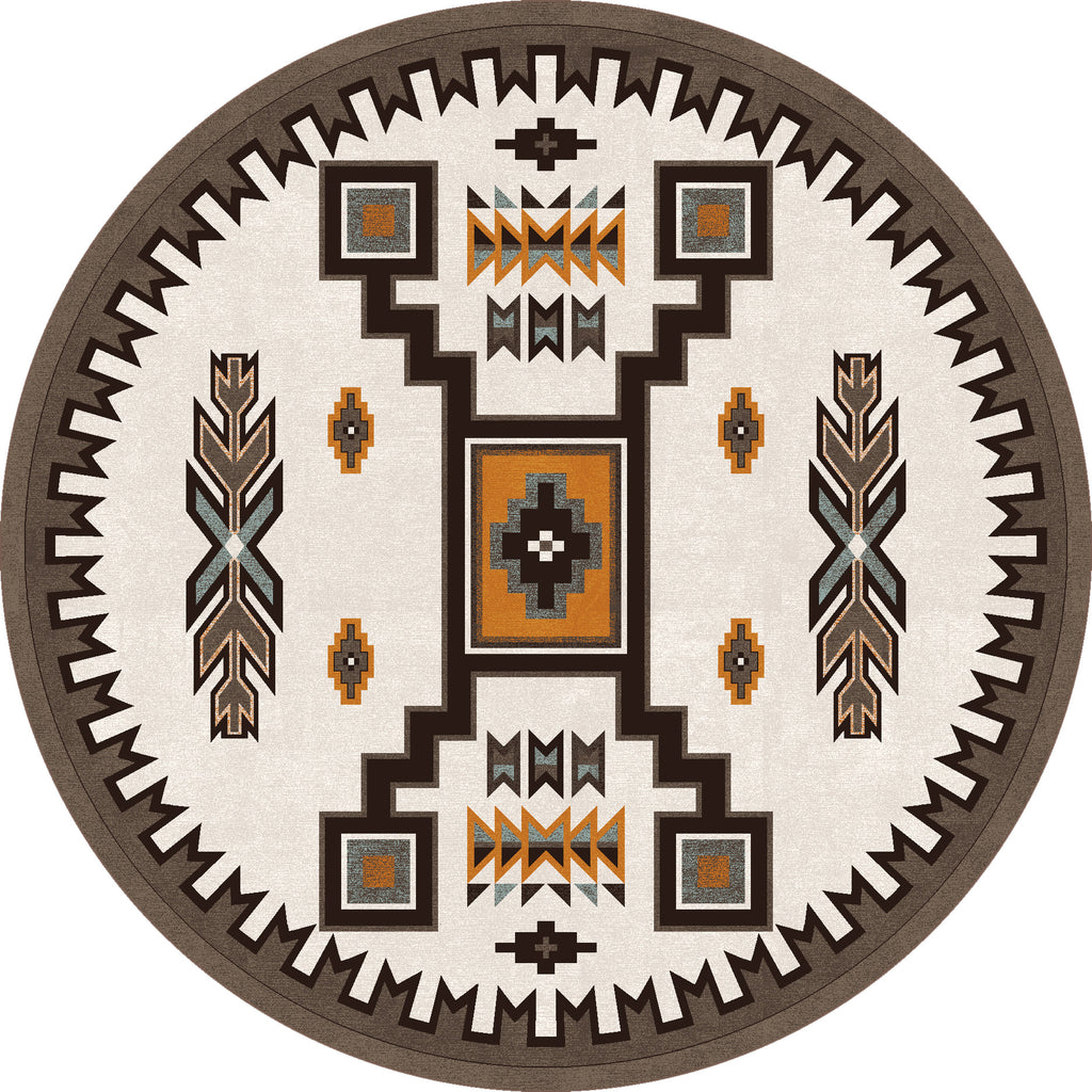 Old Crow - Worn Saddle American Dakota Rugs