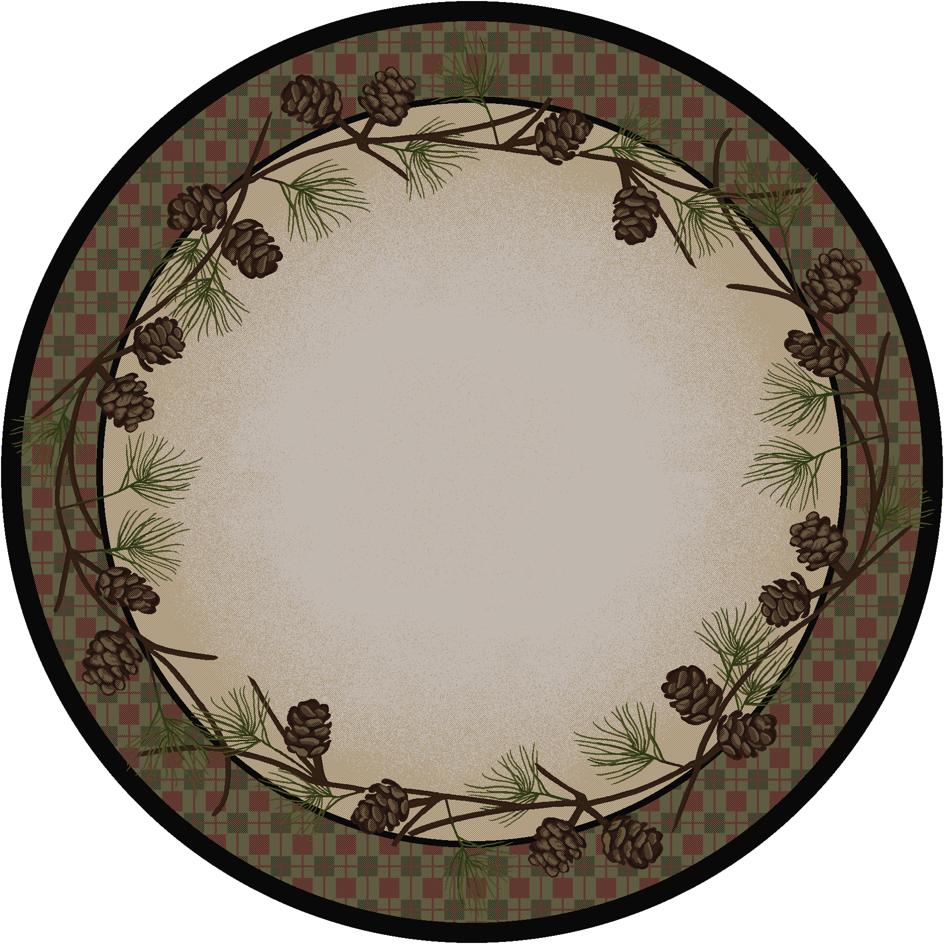 Delicate Pines American Dakota Rugs