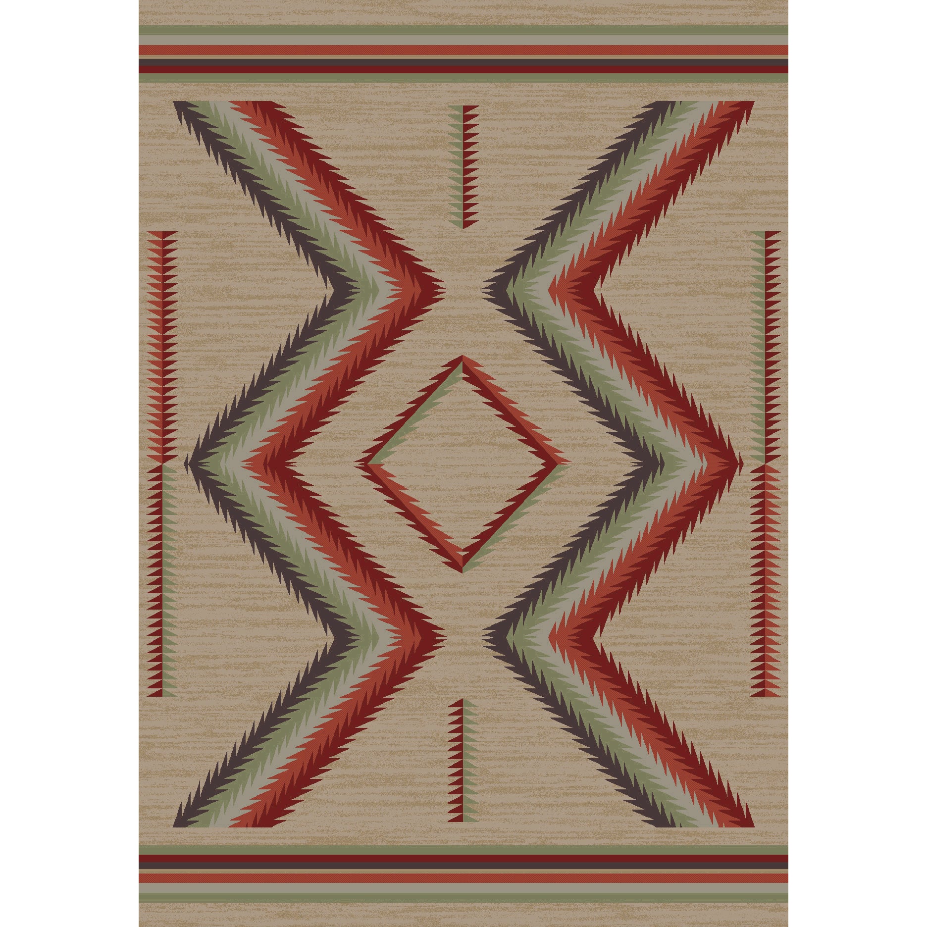Hour Glass - Fall American Dakota Rugs