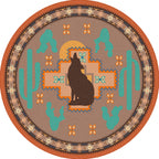 Howl at the Moon - Desert Rose American Dakota Rugs