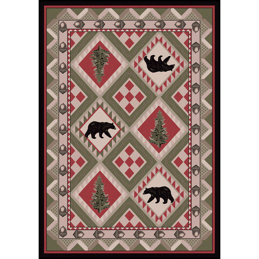 Quilted Forest American Dakota Rugs