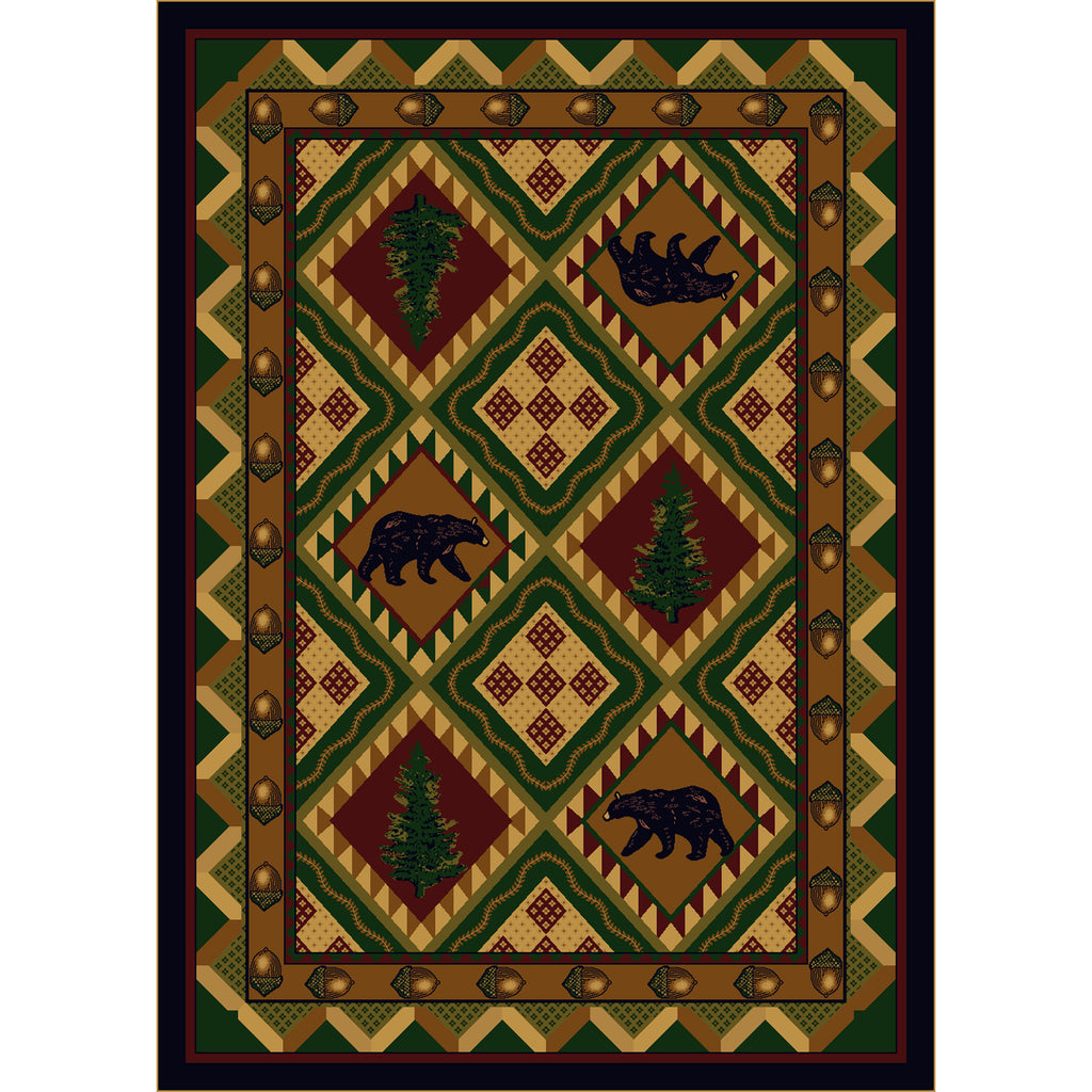Quilted Forest American Dakota Rugs
