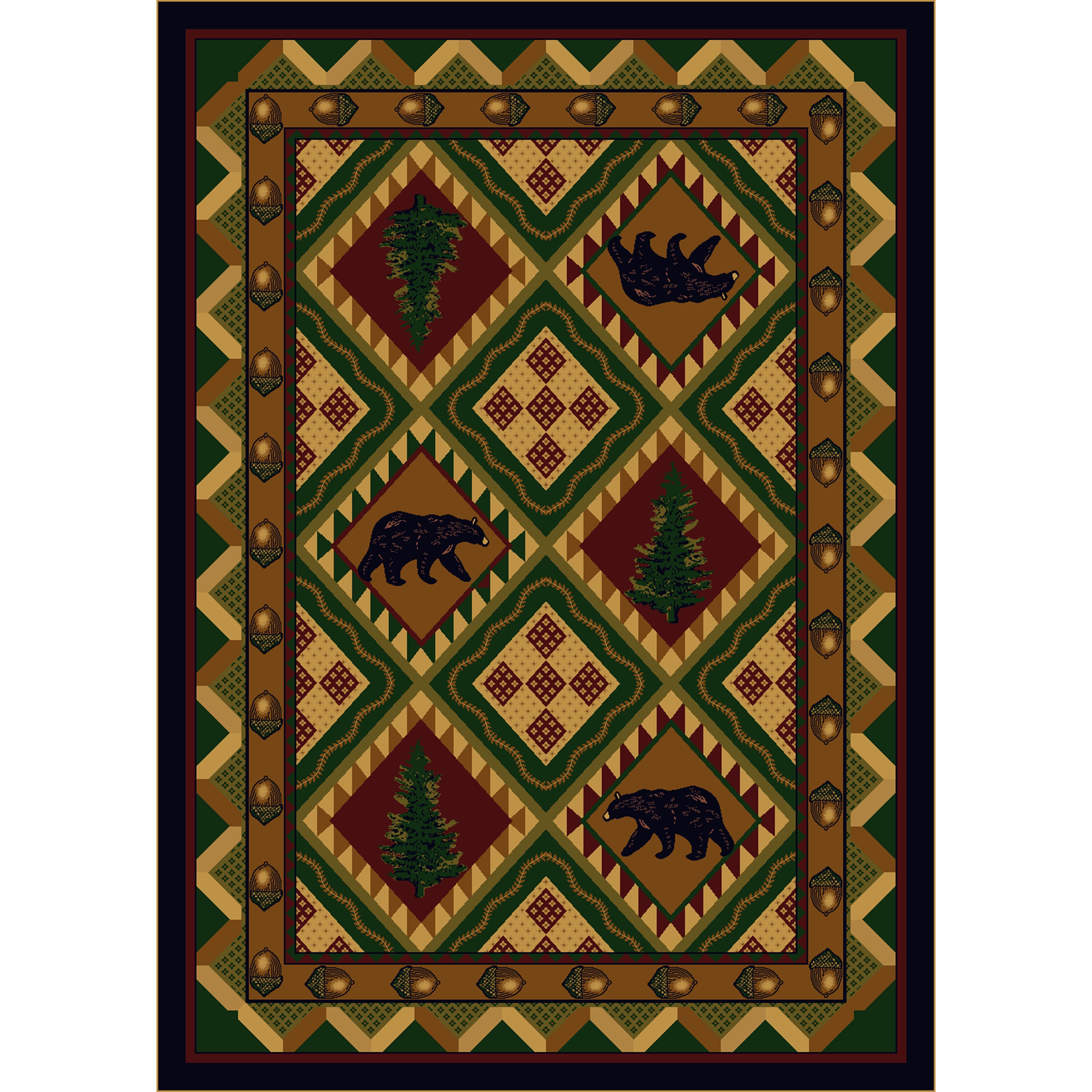 Quilted Forest American Dakota Rugs