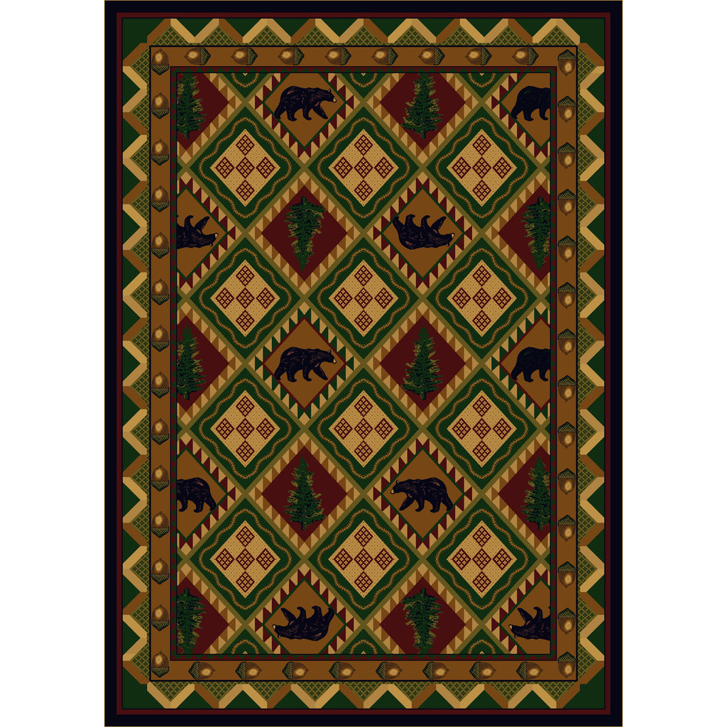 Quilted Forest American Dakota Rugs