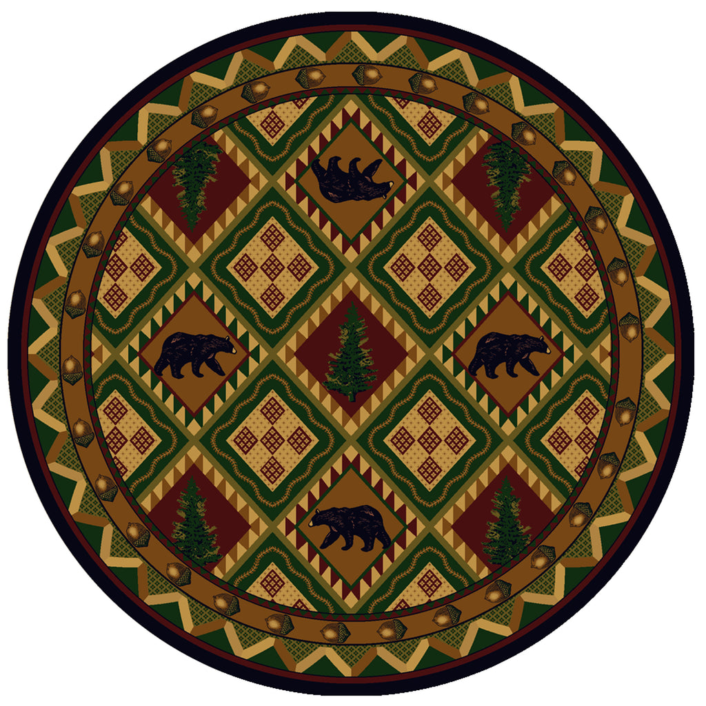 Quilted Forest American Dakota Rugs