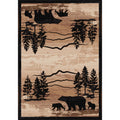 Mountain Shadow Bear American Dakota Rugs