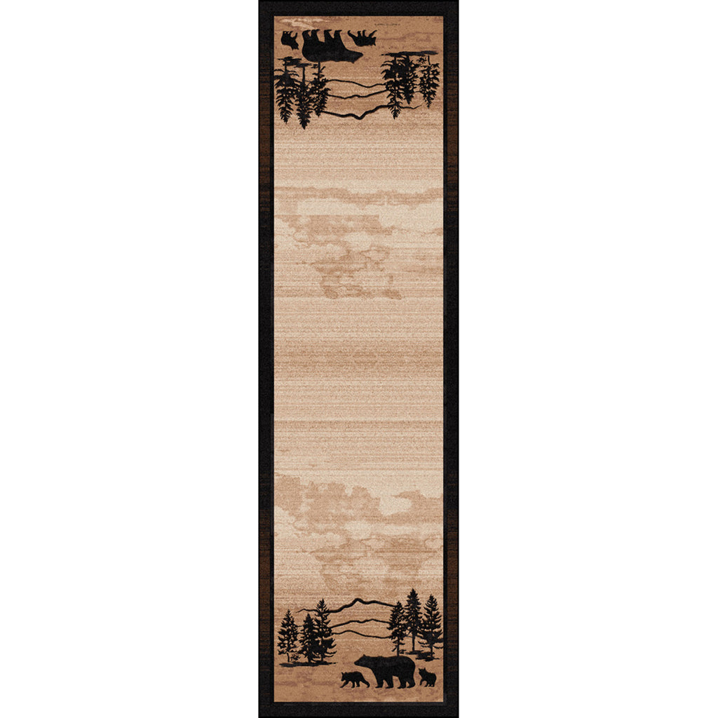 Mountain Shadow Bear American Dakota Rugs