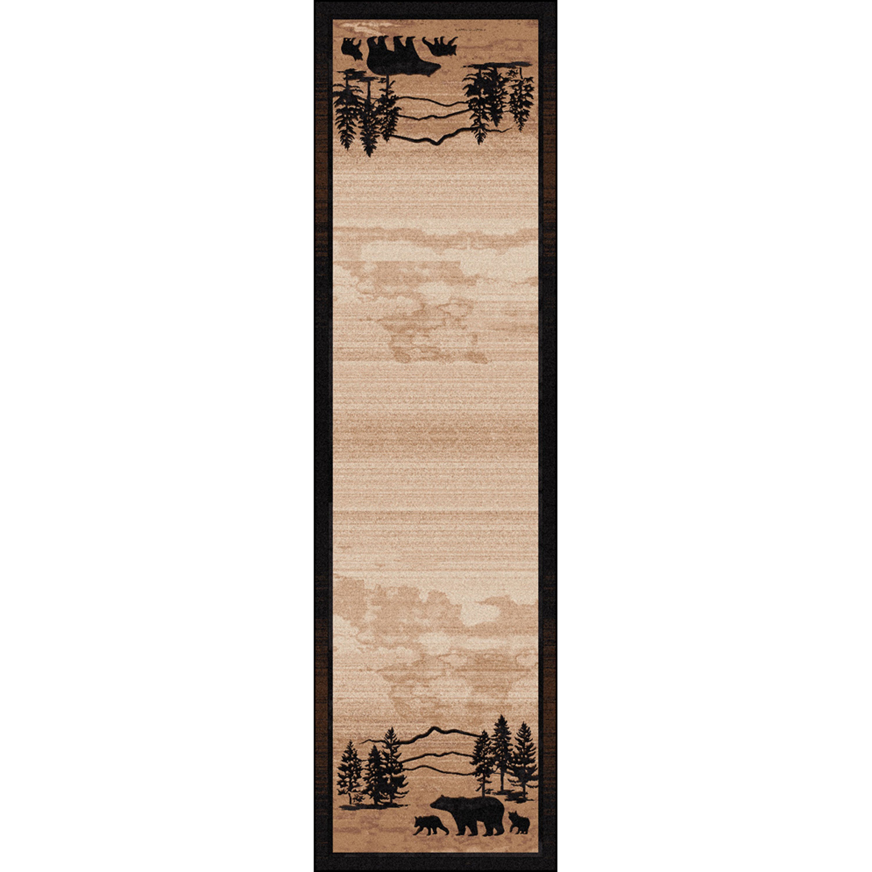 Mountain Shadow Bear American Dakota Rugs