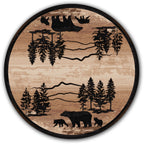 Mountain Shadow Bear American Dakota Rugs