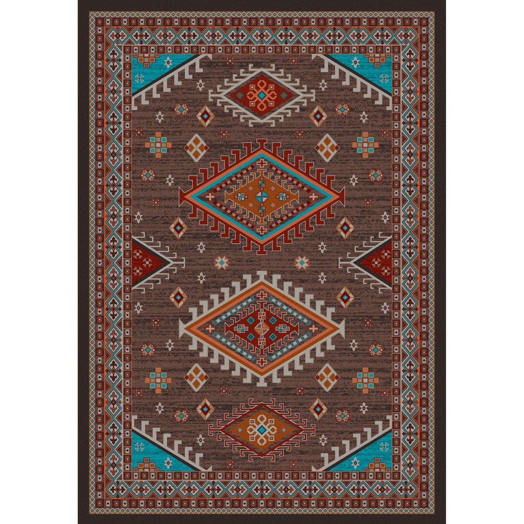 Persian Southwest - Brown American Dakota Rugs