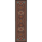 Persian Southwest - Brown American Dakota Rugs
