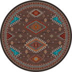 Persian Southwest - Brown American Dakota Rugs