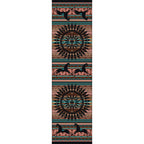 Ghost Rider - Turquoise American Dakota Rugs