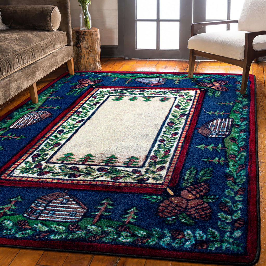 Cabin In The Pines - Clearing American Dakota Rugs