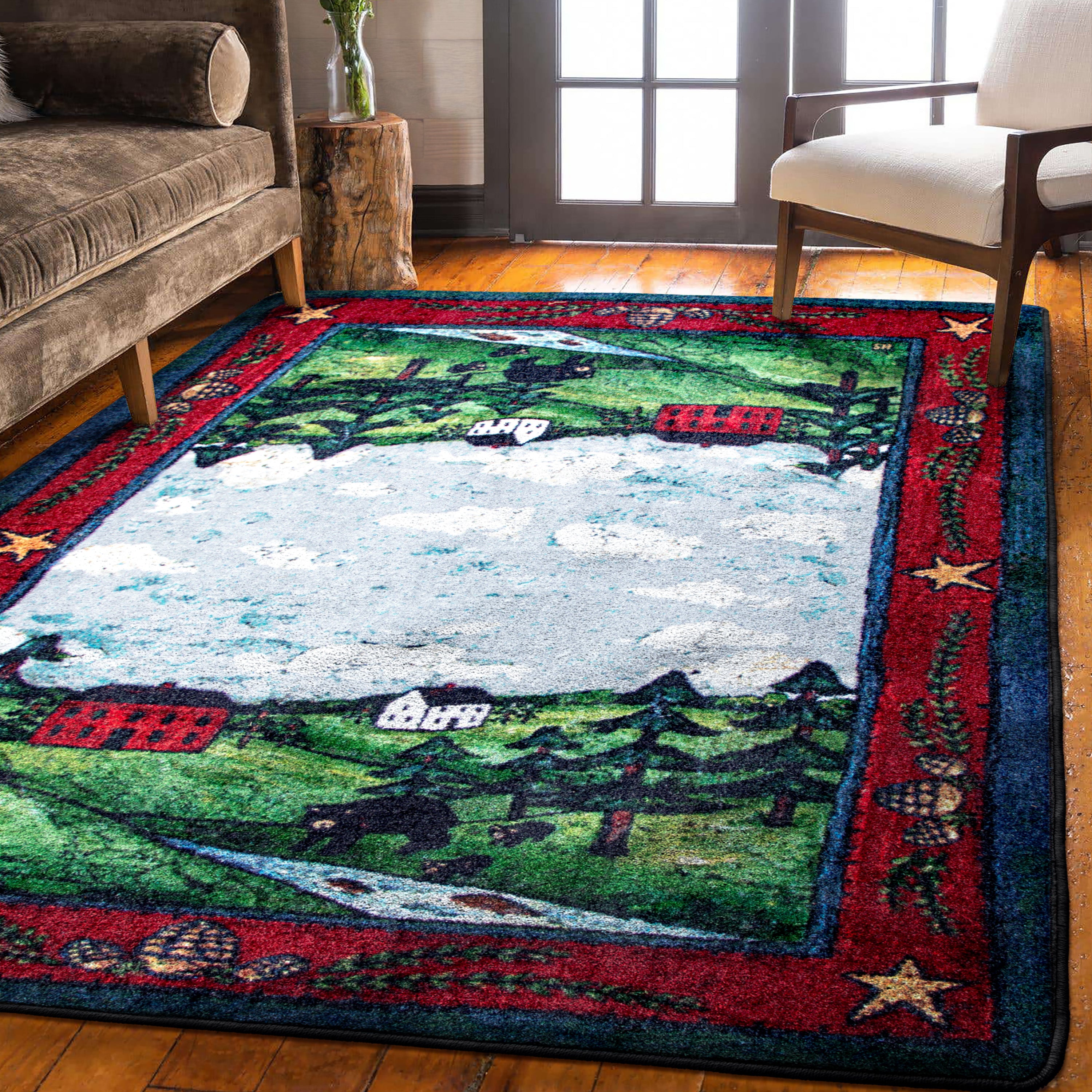 Black Bear Creek - Crackle American Dakota Rugs